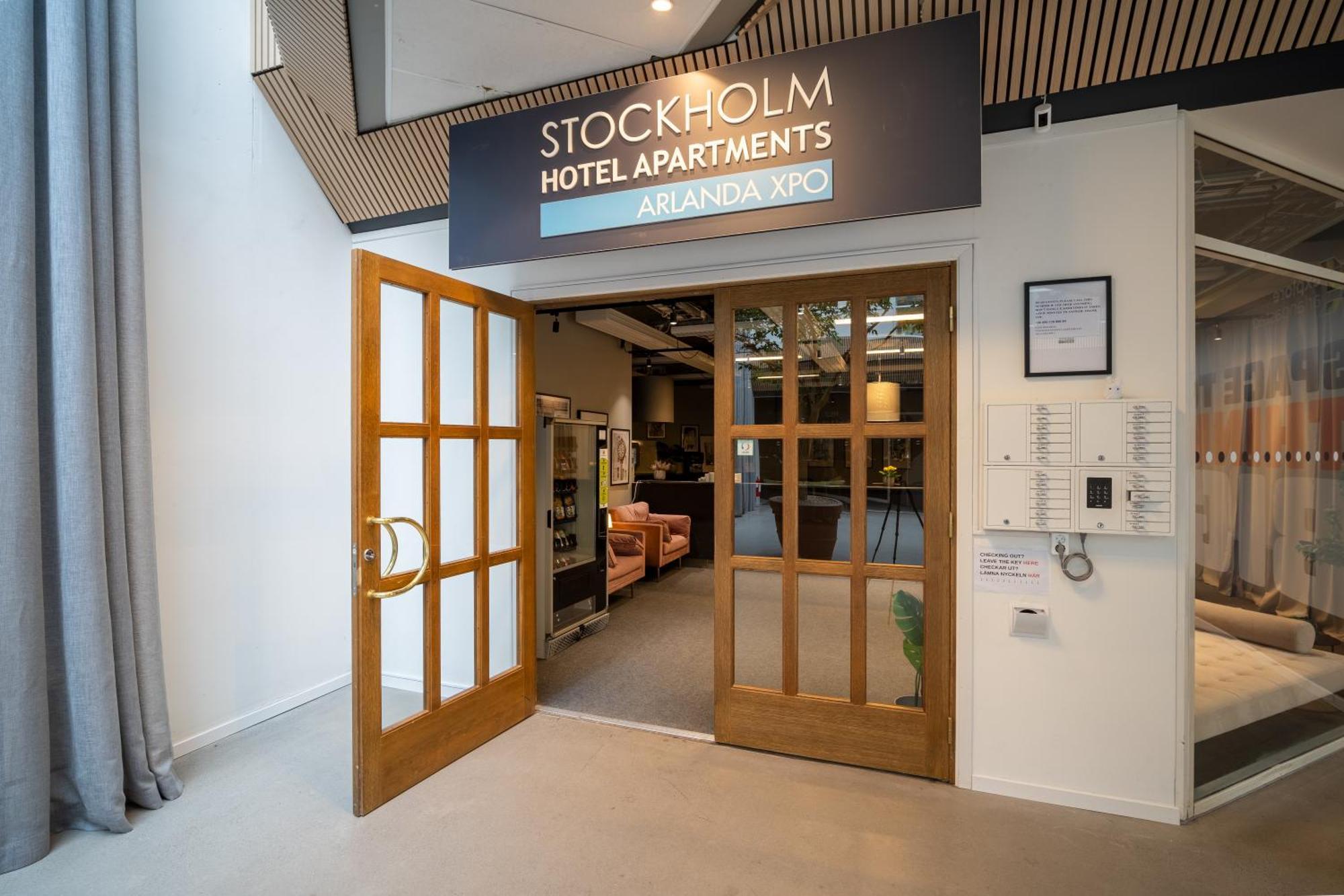 Stockholm Hotel Apartments Arlanda Xpo Экстерьер фото